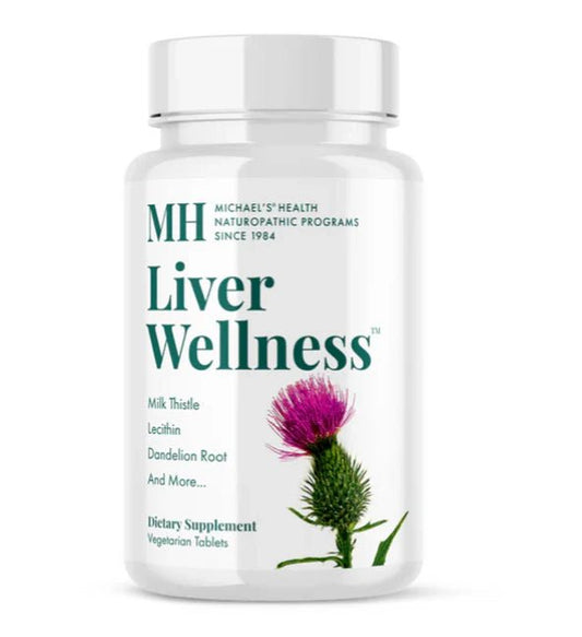 Cardo mariano, Raíz de diente de león y Lecitina 1715mg + Vitaminas de Michael's Health | Estimula el metabolismo de grasas y toxinas | 60 tabletas vegetarianas