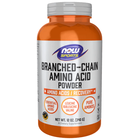 BCAA en Polvo de Now| Recuperación Múscular | 340 g