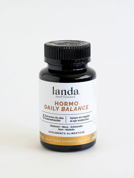 Hormo Daily Balance de Landa Adaptogenos | Apoyo natural al equilibrio hormonal | 90 cápsulas