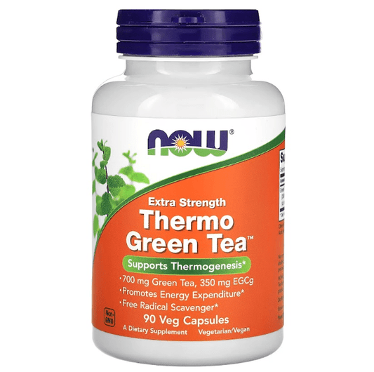 Té Verde con 700 mg de Extracto de Té Verde, 350 mg de EGCG de NOW Foods | Apoya un metabolismo saludable y activo | 90 Cápsulas Vegetarianas