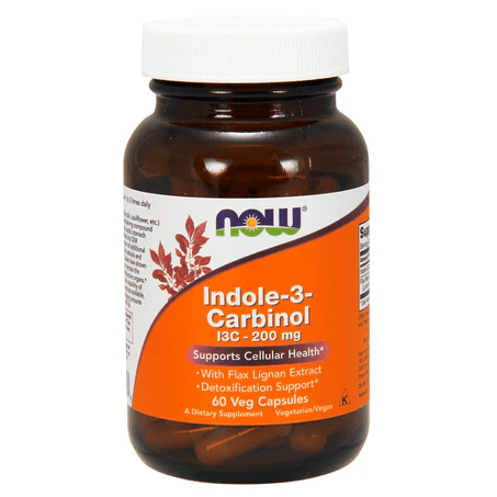 Indole-3-Carbinol I3C de Now| Equilibrio Metabólico | 60 Cápsulas