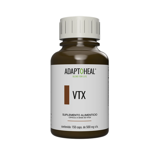 Vitex VTX  500 mg  Adaptoheal  | Bienestar femenino | 150 cápsulas Vegetales