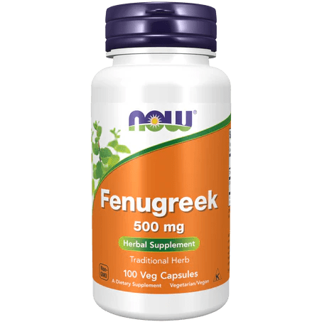 Frenogreco Orgánico de Now | Apoyo Digestivo |  100 Cápsulas