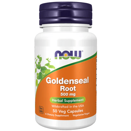 Raíz de Sello de Oro de Now | Apoyo Digestivo y Gastrointestinal | 50 cápsulas