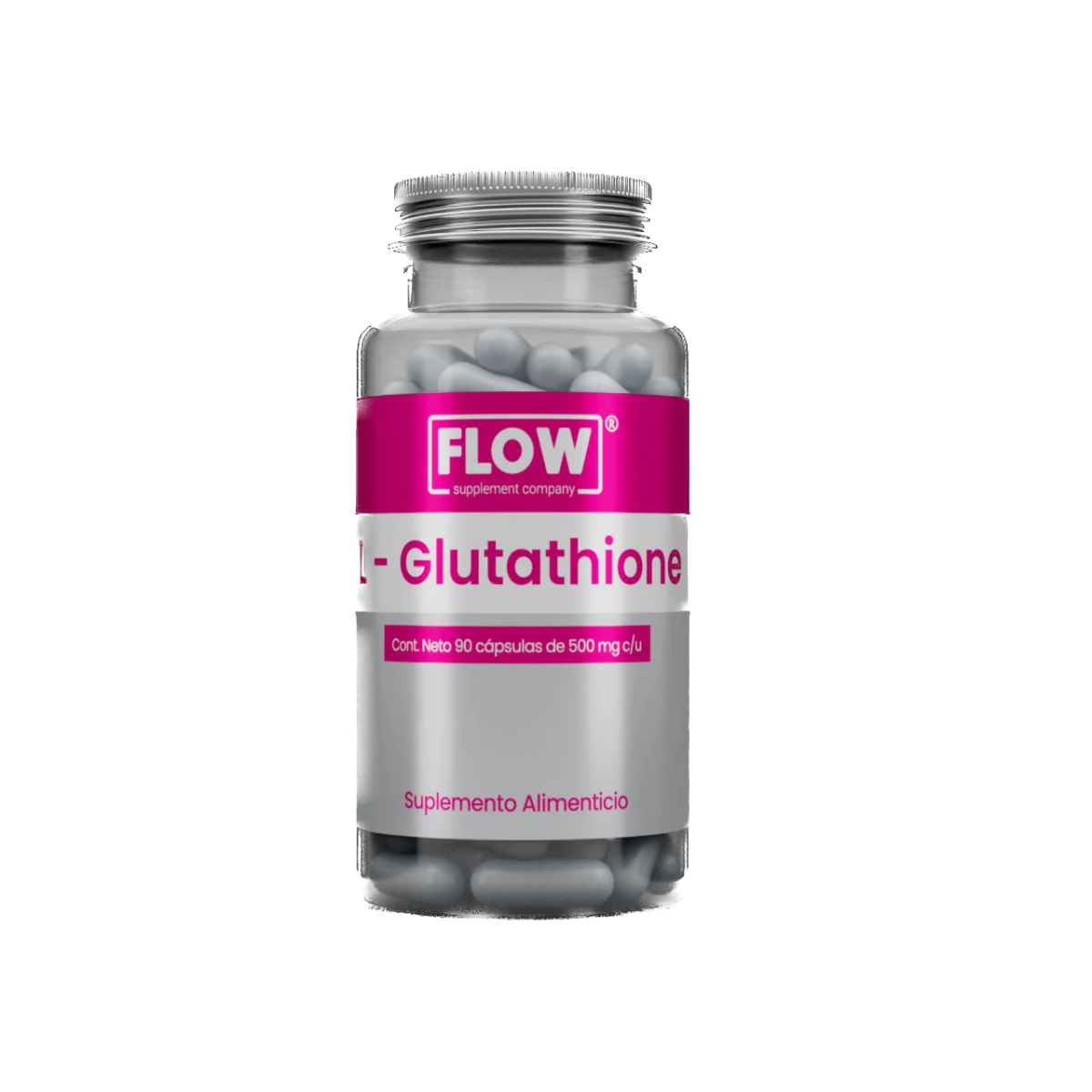 L-Glutatión + Vitamina C | Flow | Inmune y Detox