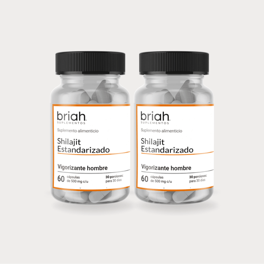 Duo Shilajit de briah | Vigor y Energía masculina