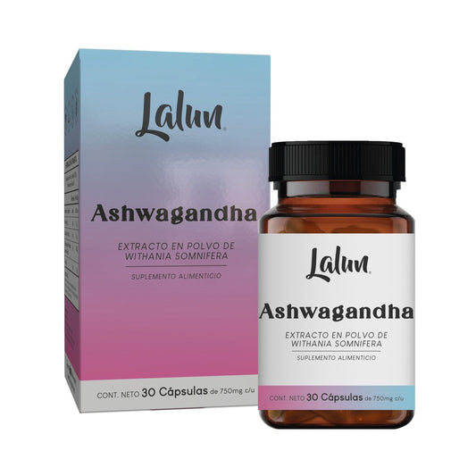 Ashwagandha Orgánica de Lalun | Energía y vitalidad| 30 Cápsulas Vegetales