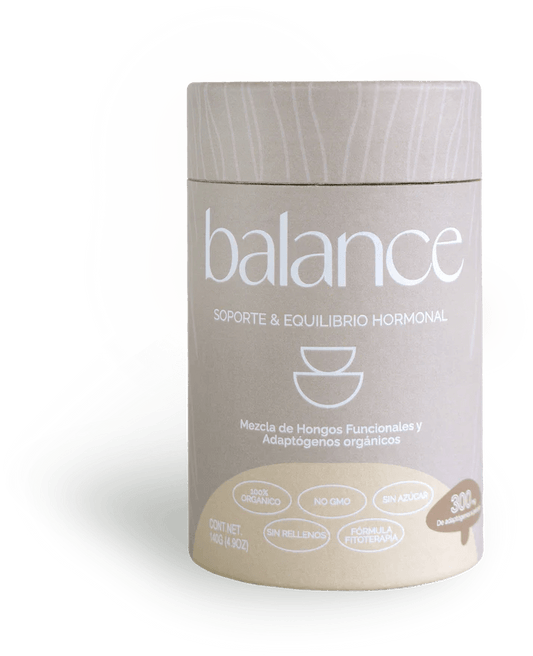 Astragálo, Maca, Shatavari, Ashwagandha, Maitake - Balance de Landa Adaptógenos | Equilibrio Hormonal - Ansiedad y Estrés | Polvo de 140g - 28 porciones