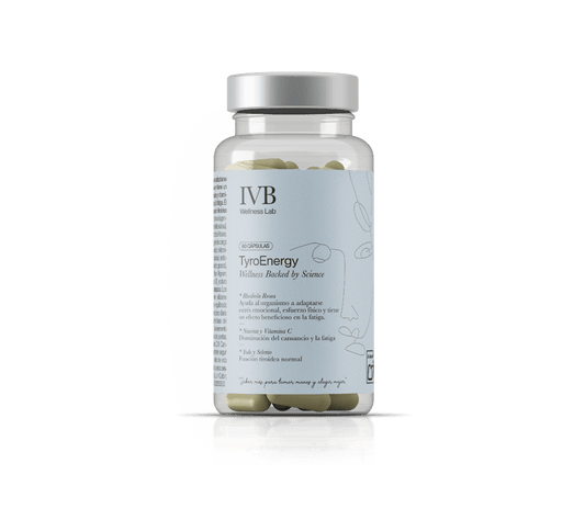 TyroEnergy | IVB Wellness Lab | Apoyo para la Energía y la Función Tiroidea | 60 Cápsulas