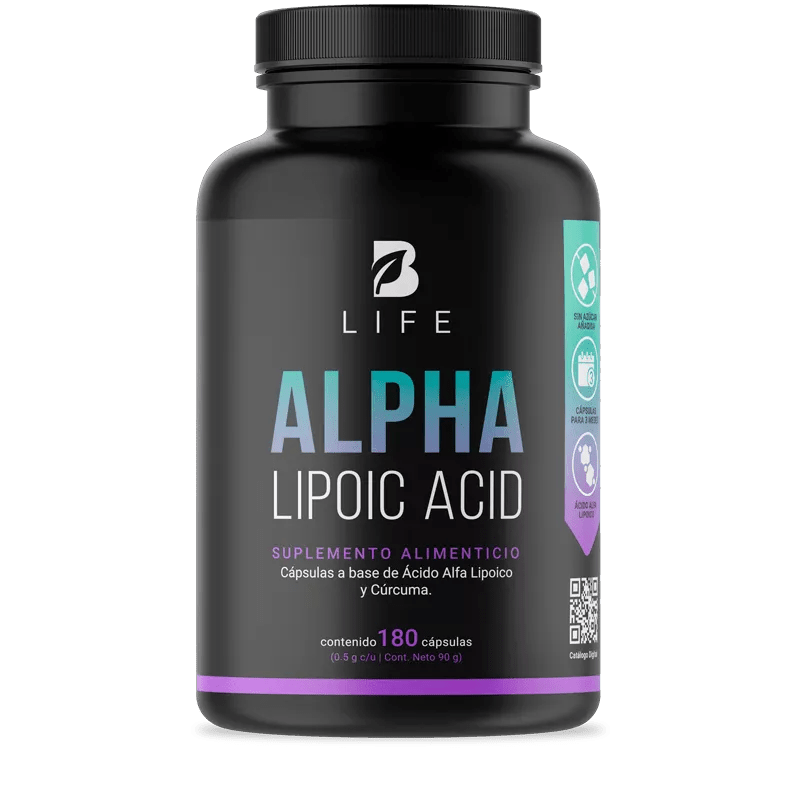 cido Alfa Lipoico B Life | Apoyo Antioxidante | 180 cpsulas cido Alfa Lipoico B Life | Apoyo Antioxidante | 180 cpsulas