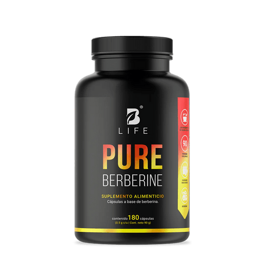 Berberina Pure | B-Life | Bienestar Digestivo y Metabólico | 180 cápsulas