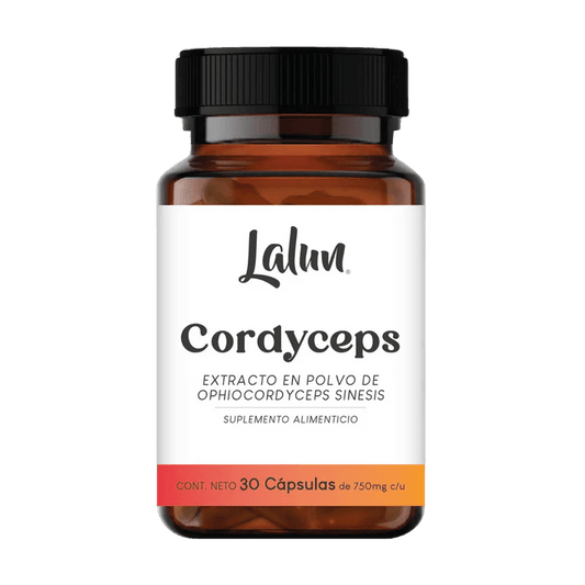 Cordyceps Orgánico de Lalun | Equilibrio Corporal | 30 Cápsulas