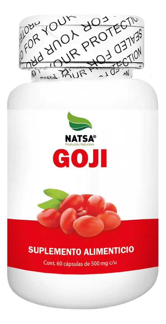 Goji de Natsa 500mg | Equilibrio Antioxidante | 60 Cápsulas