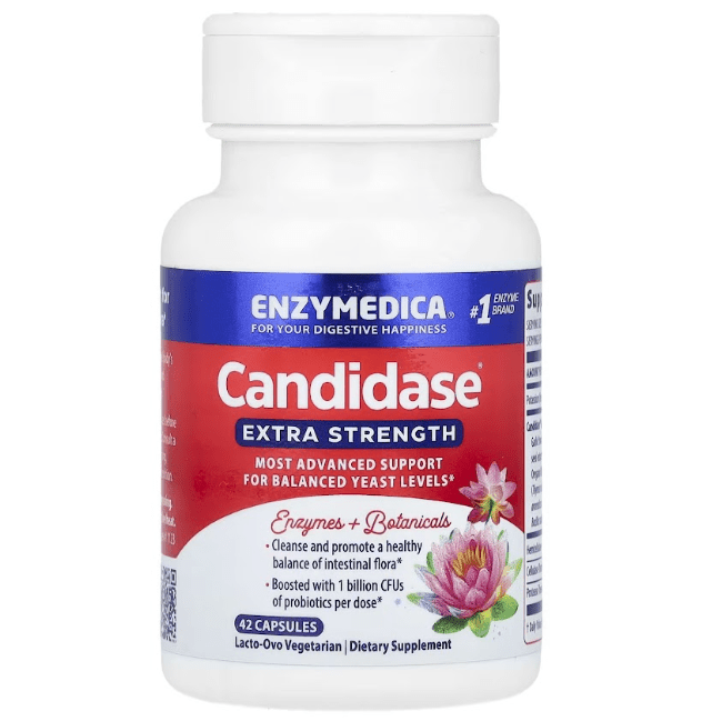 Enzimas Digestivas + Probióticos de Enzymedica - Candidase™ Fuerza Ext