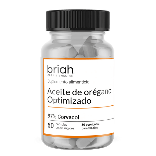 Aceite de Orégano 200 mg 97% Corvacol | Soporte del Sistema Inmunológico | 60 Cápsulas