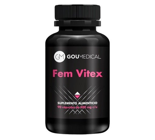 Sauzgatillo - Fem V 400mg de Gou Medical  | Bienestar femenino | 90 cápsulas vegetales
