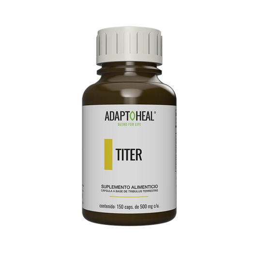 Tribulus Terrestris TITER 500 mg Adaptoheal  | Bienestar Masculino - Energía y Placer Sexual | 150 Cápsulas Vegetales