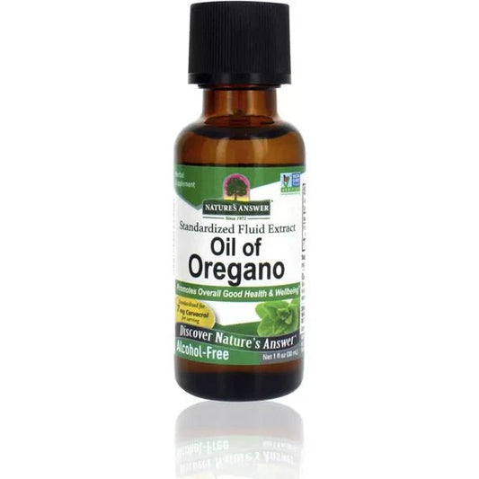 Aceite de Orégano 13mg de Nature's Answer | Apoyo para el bienestar Intestinal e Inmunológico del Organismo | Gotero de 30ml