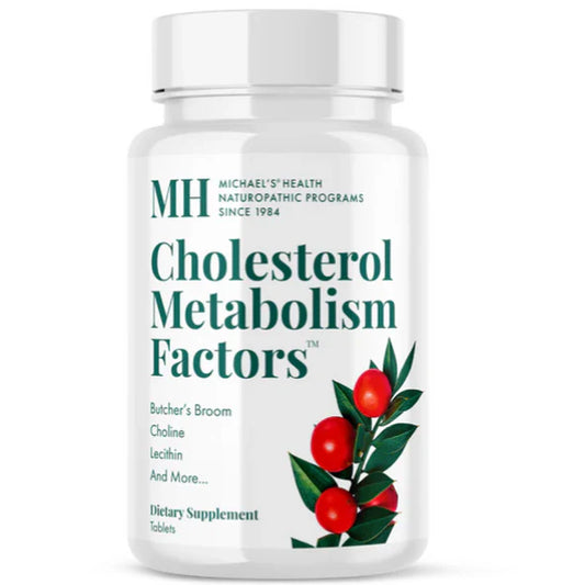 Vitaminas B3, B6, D3, Colina, Magnesio y Mezcla Patentada de Michael's Health | Elaborado para promover el metabolismo saludable del colesterol | 90 tabletas vegetarianas