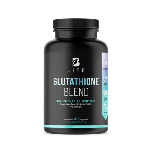 Glutatión, L-Cisteína, L-Glutamina y L-Glicina - Glutathione Blend de B-Life | 180 cápsulas