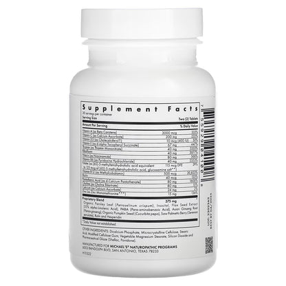 Multivitamínico para Adolescentes Varones - Vitaminas A, C, D, E, B y minerales esenciales de Michael's Health | Contribuye al desarrollo físico, del sistema inmune, aportando energía y vitalidad | 60 tabletas vegetarianas
