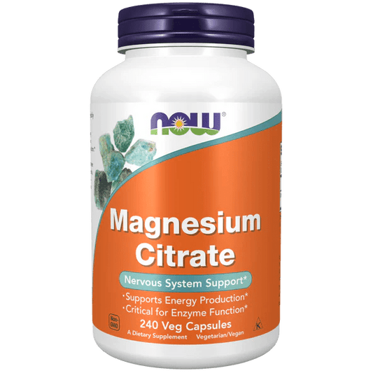 Citrato de Magnesio 400mg | Función Muscular y Sistema Nervioso| 240 Cápsulas