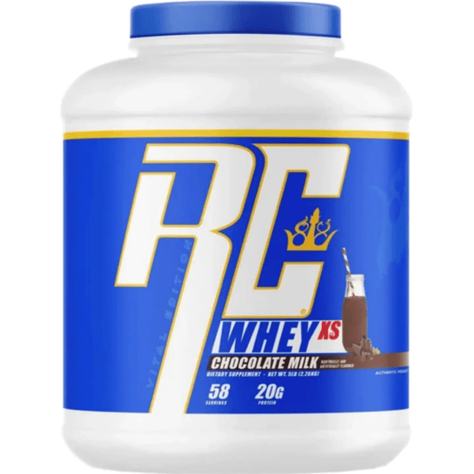 RC Whey XS | Proteína de suero de Ronnie Coleman | Apoya el desarrollo muscular | 2.27 kg