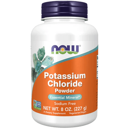 Potasio Cloruro NOW | Función Muscular| 227 g