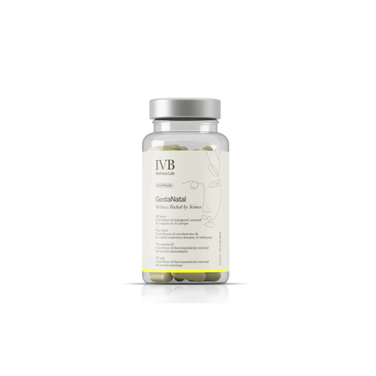 GestaNatal de IVB | Multivitamínico y mineral Prenatal Completo| 60 Cápsulas