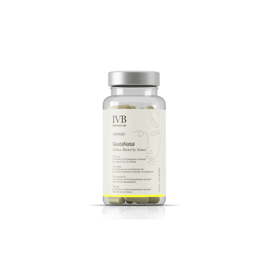 GestaNatal de IVB | Multivitamínico y mineral Prenatal Completo| 60 Cápsulas