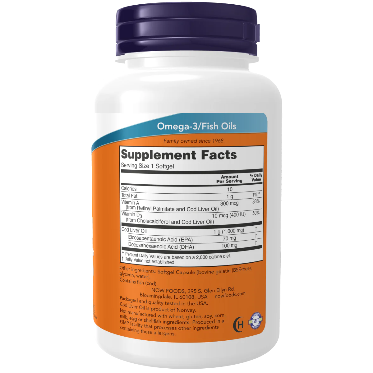Aceite De Hígado De Bacalao 1000mg - Naturmil - 90 Perlas