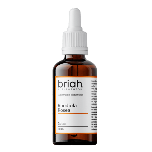 Rhodiola Rosea 200mg de Briah | Bienestar Físico y mental | 30 ml