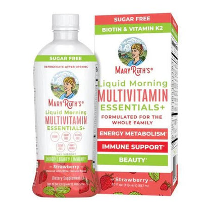 Multivitamínico líquido Essentials+ MaryRuth’s | Favorece el metabolismo energético diario| 887 ml