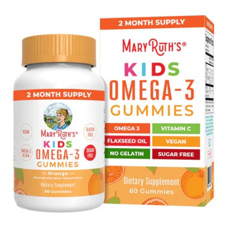 Omega-3 para Niños de MaryRuths | Bienestar y Desarrollo Infantil | 60 Gomitas