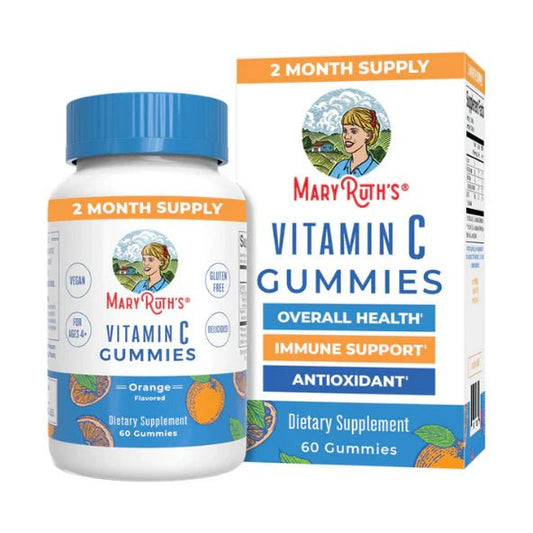 Vitamina C de Mary Ruth´s | Soporte inmune | 60 Gomitas