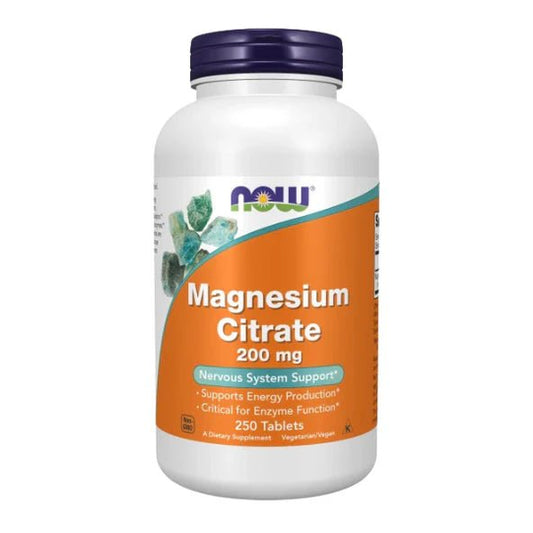 Comprimidos de Citrato de Magnesio de 200 mg 250 tabletas