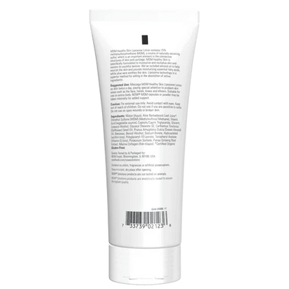 Crema rejuvenecedora MSM Healthy Skin de NOW | 237 ml