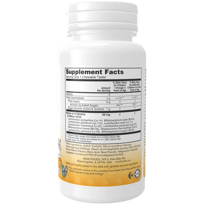 BerryDophilus™ Probiótico | Favorece la salud digestiva infantil, sistema inmune | 60 cápsulas masticables
