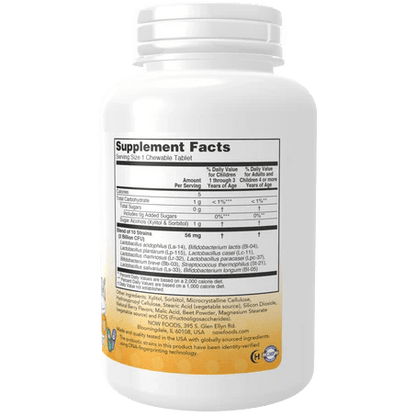 BerryDophilus Kids, Now | Probióticos Infantiles| 120 Tabletas masticables