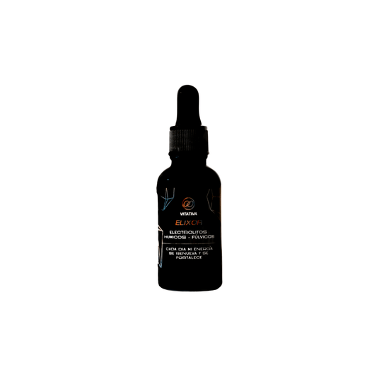 Electrolitos - Esencia de Vitativa ELIXOR | Contribuye a una mayor hidratación del cuerpo | Gotero de 30 ml