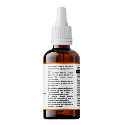 Rhodiola Rosea 200mg de Briah | Bienestar Físico y mental | 30 ml