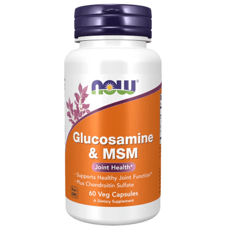 Glucosamine 1100mg & MSM 500mg | Cartílago y Movilidad Articular | 60 Cápsulas