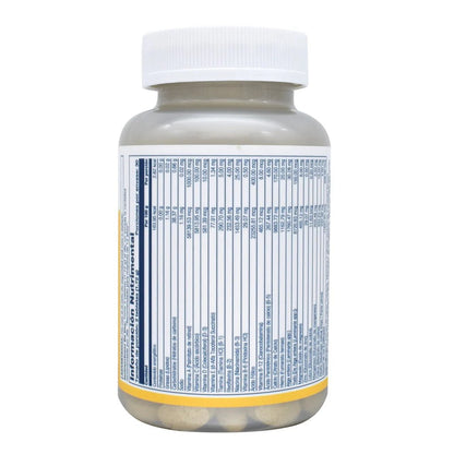 Multivitamínico Daily Multi de Solaray Vitaminas y Minerales | Refuerza el sistema inmunológico, apoya la producción de energía y reduce el cansancio | 60 tabletas
