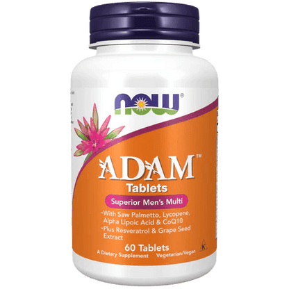 ADAM NOW de Now Foods | Multivitamínico para hombres | 60 tabletas