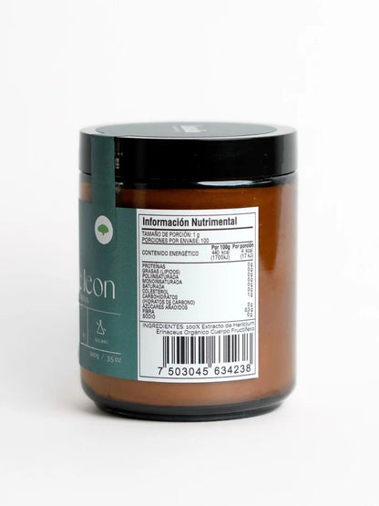 Hongo Melena de León, extracto orgánico de Hericium erinaceus de Landa | Apoya la memoria y el enfoque cognitivo | Polvo 100 g