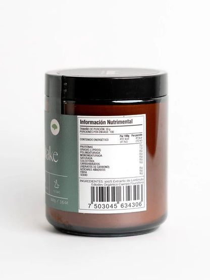 Hongo Shiitake, extracto orgánico de Lentinula edodes de Landa Adaptogenos | Favorece la energía y la vitalidad diaria, sistema inmune | Polvo 100 g