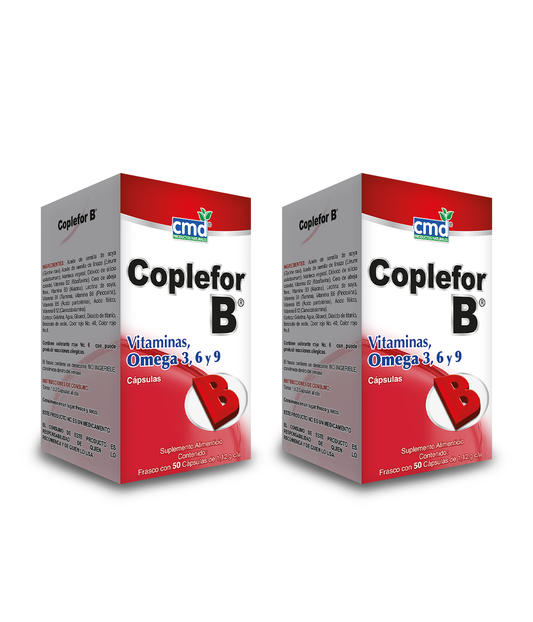 DUO: COPLEFOR B Vitaminas, Omegas | Salud Cardiovascular