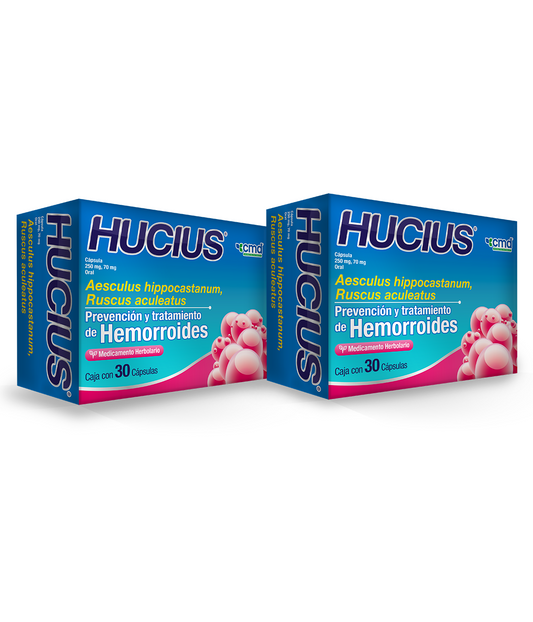 DUO: HUCIUS | Suplemento Herbolario | Salud Digestiva