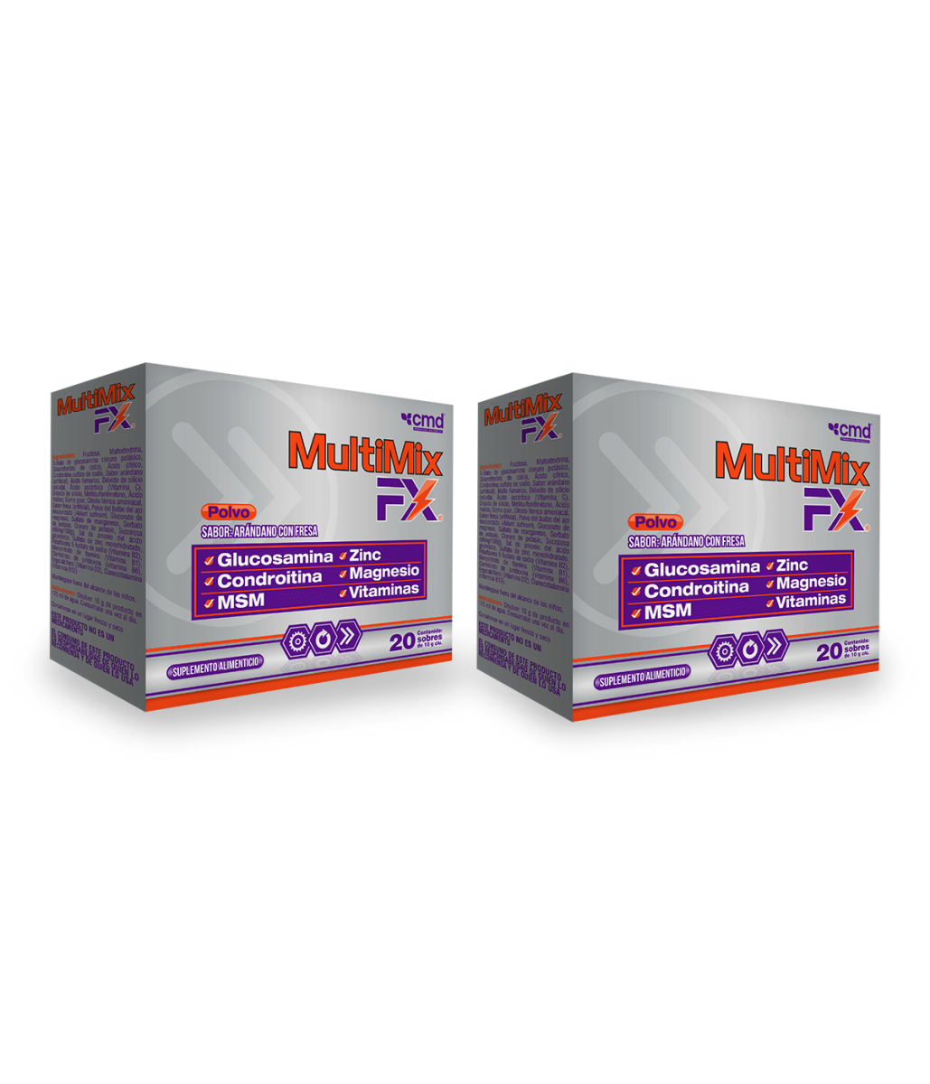 DUO: MULTIMIX FX | Apoyo Inmunitario y Óseo | 40 Sobres