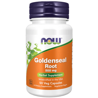 Raíz de Sello de Oro de Now | Apoyo Digestivo y Gastrointestinal | 50 cápsulas